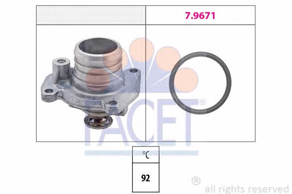  7.8458 Thermostat, coolant 78458: Buy near me in Poland at 2407.PL - Good price!