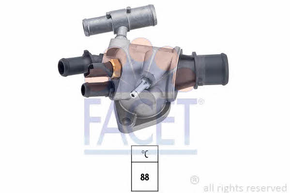 Facet 7.8567 Thermostat, coolant 78567: Buy near me in Poland at 2407.PL - Good price!