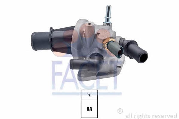 Facet 7.8580 Thermostat, coolant 78580: Buy near me in Poland at 2407.PL - Good price!