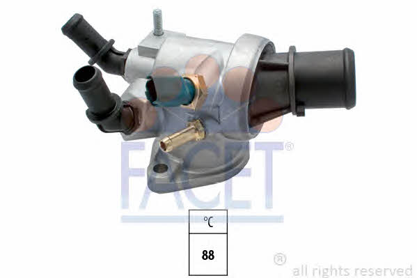 Facet 7.8669 Thermostat, coolant 78669: Buy near me in Poland at 2407.PL - Good price!