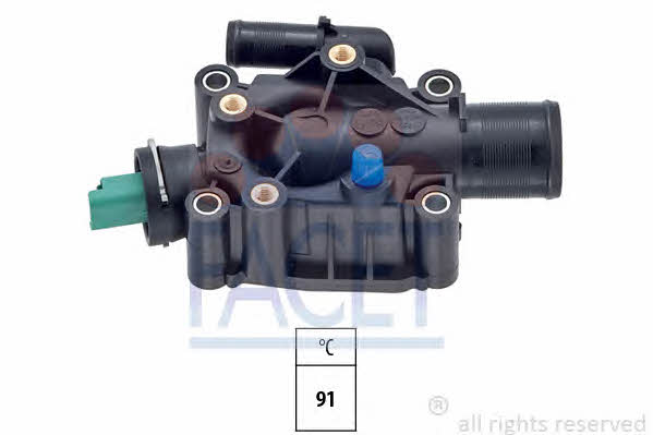 Facet 7.8671 Thermostat, coolant 78671: Buy near me in Poland at 2407.PL - Good price!