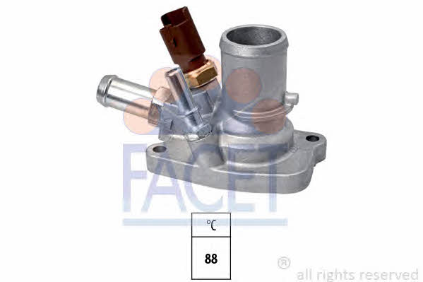 Facet 7.8672 Thermostat, coolant 78672: Buy near me in Poland at 2407.PL - Good price!
