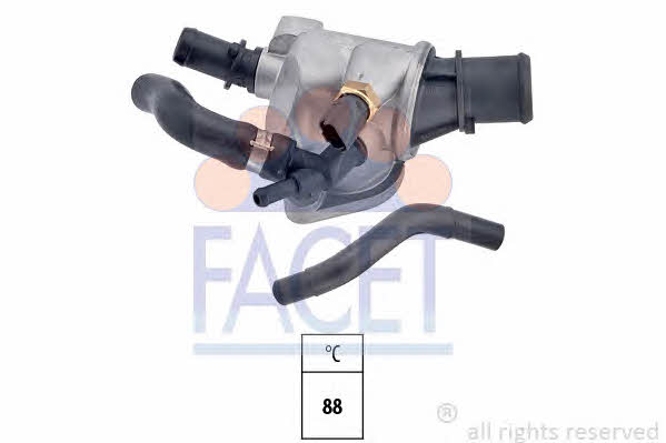 Facet 7.8676 Thermostat, coolant 78676: Buy near me in Poland at 2407.PL - Good price!