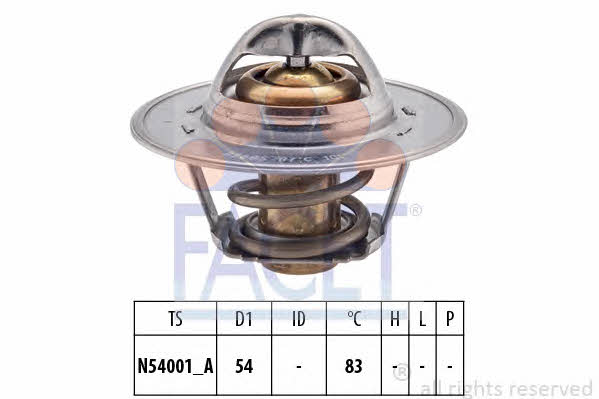 Facet 7.8678S Thermostat, coolant 78678S: Buy near me in Poland at 2407.PL - Good price!
