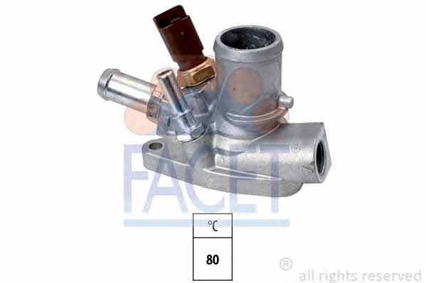 Facet 7.8701 Thermostat, coolant 78701: Buy near me at 2407.PL in Poland at an Affordable price!