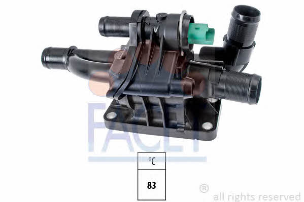 Facet 7.8734 Thermostat, coolant 78734: Buy near me in Poland at 2407.PL - Good price!