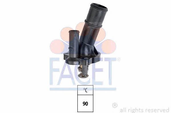 Facet 7.8751 Thermostat, coolant 78751: Buy near me in Poland at 2407.PL - Good price!