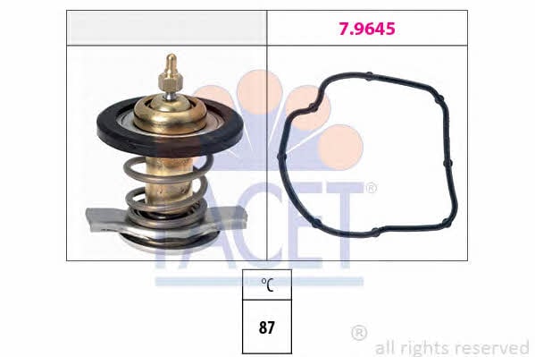  7.8784 Thermostat, coolant 78784: Buy near me in Poland at 2407.PL - Good price!