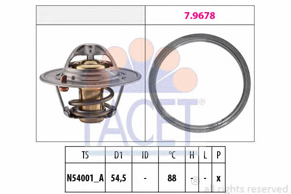 Facet 7.8787 Thermostat, Kühlmittel 78787: Kaufen Sie zu einem guten Preis in Polen bei 2407.PL!