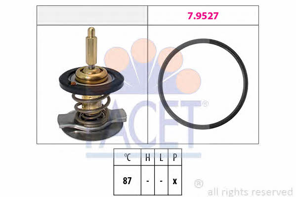 Facet 7.8807 Thermostat, coolant 78807: Buy near me in Poland at 2407.PL - Good price!