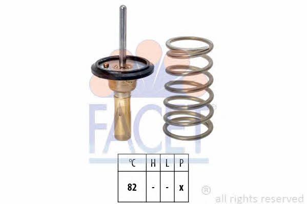 Facet 7.8823S Thermostat, coolant 78823S: Buy near me in Poland at 2407.PL - Good price!