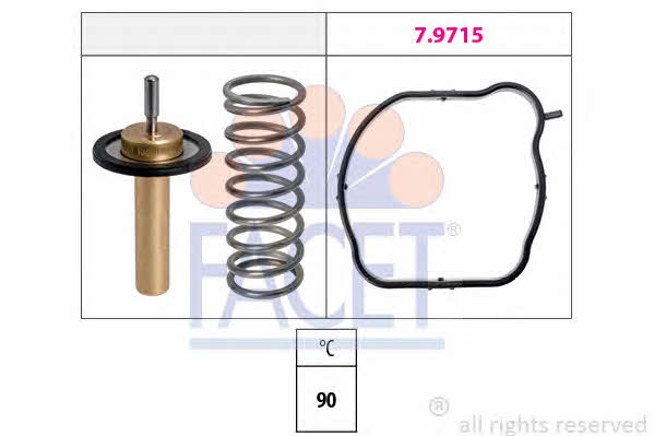  7.8846 Thermostat, coolant 78846: Buy near me in Poland at 2407.PL - Good price!