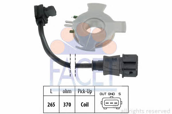 Facet 8.3617 Crankshaft position sensor 83617: Buy near me in Poland at 2407.PL - Good price!