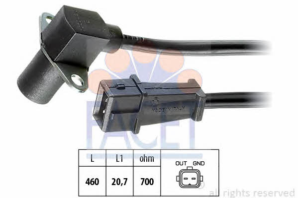 Facet 9.0030 Camshaft position sensor 90030: Buy near me in Poland at 2407.PL - Good price!