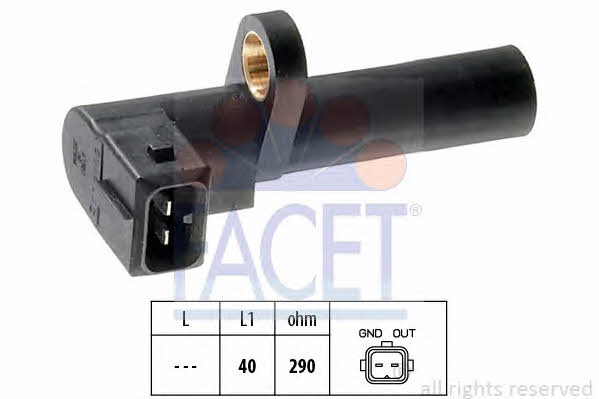 Facet 9.0036 Camshaft position sensor 90036: Buy near me at 2407.PL in Poland at an Affordable price!