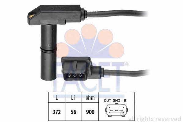 Facet 9.0048 Camshaft position sensor 90048: Buy near me in Poland at 2407.PL - Good price!