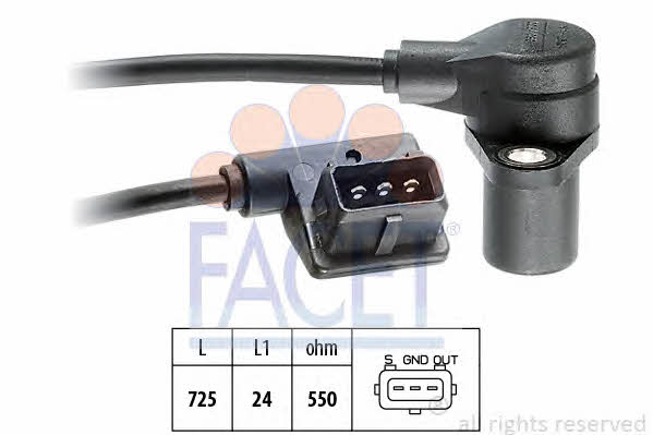Facet 9.0064 Camshaft position sensor 90064: Buy near me in Poland at 2407.PL - Good price!
