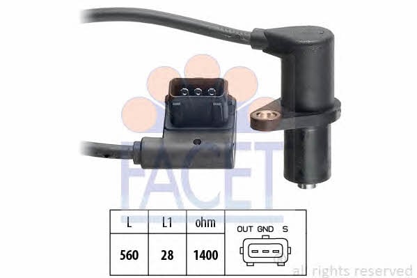 Facet 9.0085 Camshaft position sensor 90085: Buy near me in Poland at 2407.PL - Good price!