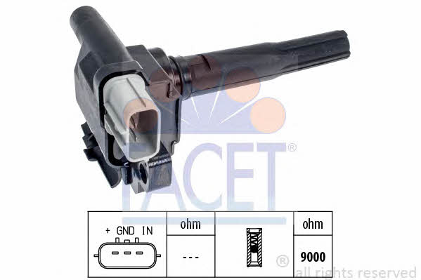 Facet 9.6470 Ignition coil 96470: Buy near me in Poland at 2407.PL - Good price!