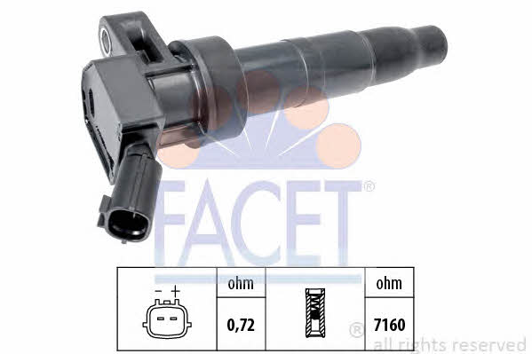 Facet 9.6456 Ignition coil 96456: Buy near me in Poland at 2407.PL - Good price!