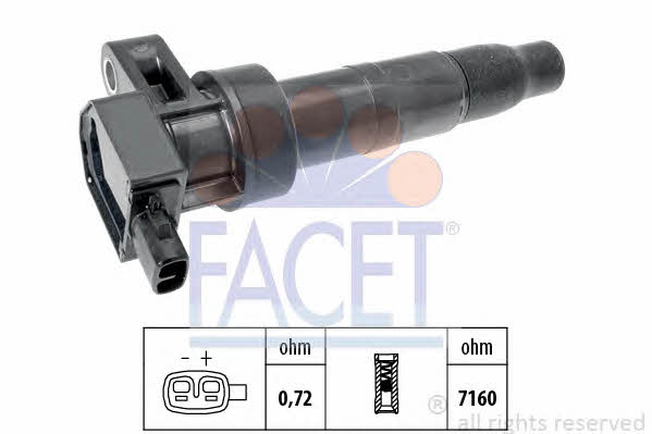 Facet 9.6392 Ignition coil 96392: Buy near me in Poland at 2407.PL - Good price!