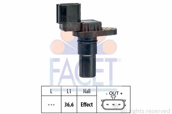 Facet 9.0710 Vehicle speed sensor 90710: Buy near me at 2407.PL in Poland at an Affordable price!