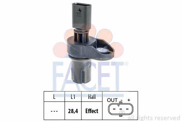 Facet 9.0757 Camshaft position sensor 90757: Buy near me in Poland at 2407.PL - Good price!
