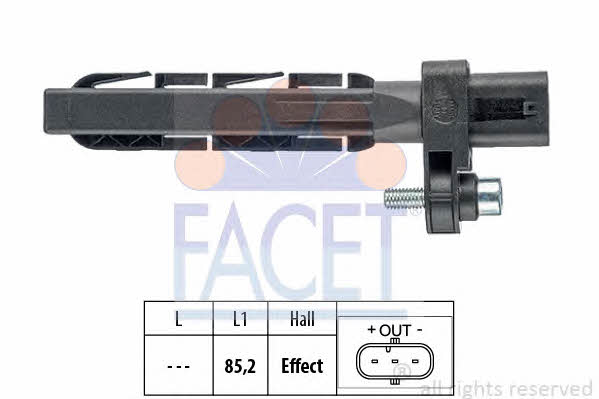 Facet 9.0758 Crankshaft position sensor 90758: Buy near me at 2407.PL in Poland at an Affordable price!
