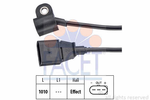 Facet 9.0565 Camshaft position sensor 90565: Buy near me at 2407.PL in Poland at an Affordable price!