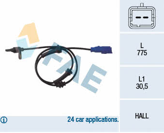 FAE 78013 Sensor ABS 78013: Kaufen Sie zu einem guten Preis in Polen bei 2407.PL!