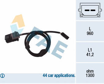 FAE 78058 Sensor ABS 78058: Buy near me in Poland at 2407.PL - Good price!