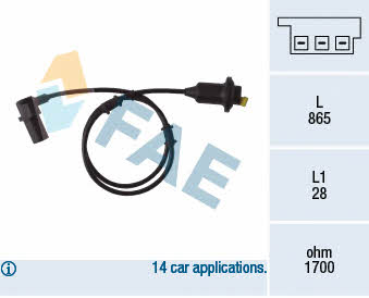FAE 78082 Sensor ABS 78082: Kaufen Sie zu einem guten Preis in Polen bei 2407.PL!