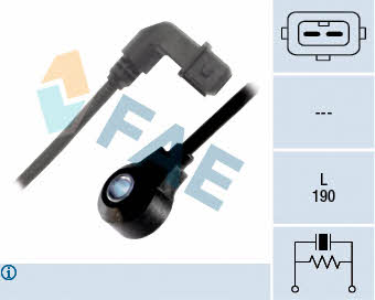 FAE 60198 Knock sensor 60198: Buy near me in Poland at 2407.PL - Good price!