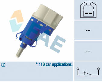 FAE 24848 Выключатель стоп-сигнала 24848: Купить в Польше - Отличная цена на 2407.PL!