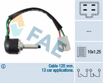 FAE 24616 Выключатель стоп-сигнала 24616: Отличная цена - Купить в Польше на 2407.PL!