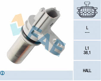 FAE 79380 Czujnik położenia wału korbowego 79380: Dobra cena w Polsce na 2407.PL - Kup Teraz!