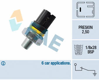 FAE 12419 Oil pressure sensor 12419: Buy near me in Poland at 2407.PL - Good price!