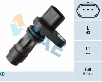 FAE 79390 Crankshaft position sensor 79390: Buy near me in Poland at 2407.PL - Good price!