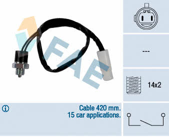 FAE 40890 Reverse gear sensor 40890: Buy near me in Poland at 2407.PL - Good price!