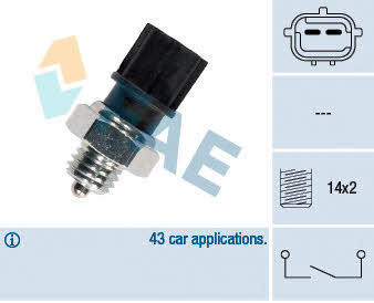 FAE 40895 Reverse gear sensor 40895: Buy near me in Poland at 2407.PL - Good price!
