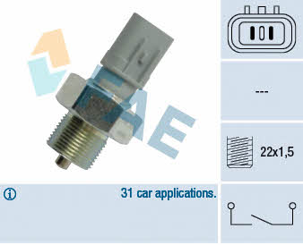 FAE 40896 Reverse gear sensor 40896: Buy near me in Poland at 2407.PL - Good price!
