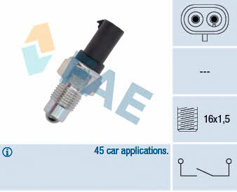FAE 40920 Reverse gear sensor 40920: Buy near me in Poland at 2407.PL - Good price!