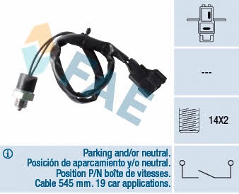 FAE 40985 Reverse gear sensor 40985: Buy near me in Poland at 2407.PL - Good price!