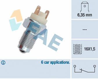 FAE 41060 Reverse gear sensor 41060: Buy near me in Poland at 2407.PL - Good price!