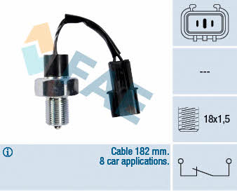FAE 41239 Reverse gear sensor 41239: Buy near me in Poland at 2407.PL - Good price!