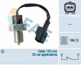 FAE 41244 Reverse gear sensor 41244: Buy near me in Poland at 2407.PL - Good price!
