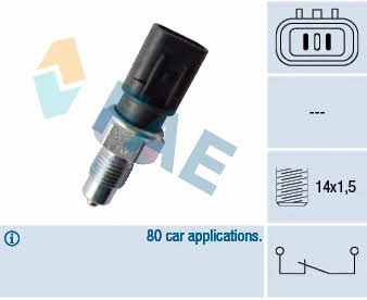 FAE 41245 Reverse gear sensor 41245: Buy near me in Poland at 2407.PL - Good price!