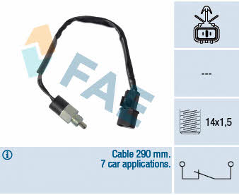 FAE 41247 Reverse gear sensor 41247: Buy near me in Poland at 2407.PL - Good price!