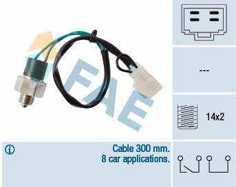 FAE 41286 Reverse gear sensor 41286: Buy near me in Poland at 2407.PL - Good price!