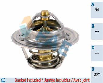 FAE 5201782 Thermostat, coolant 5201782: Buy near me in Poland at 2407.PL - Good price!